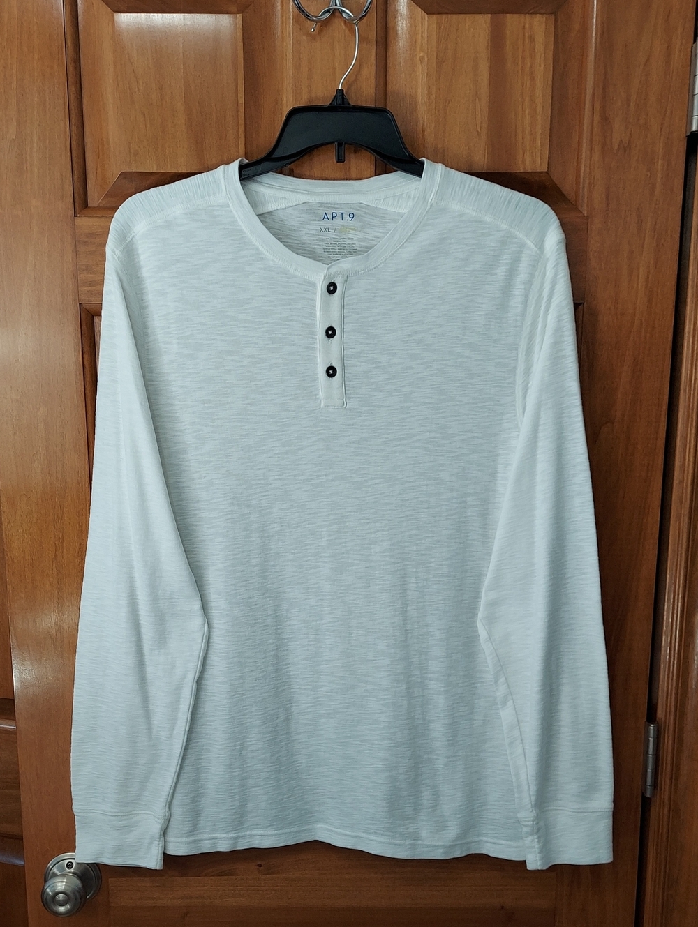 Apt. 9 Premier Flex Long Sleeve White Hensley Soft Shirt, Size XXL, Like New▪︎